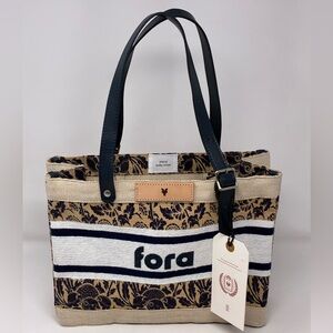 Apolis Global Citizen Original Market Bag Tote New Signed Artisan Crafted Burlap